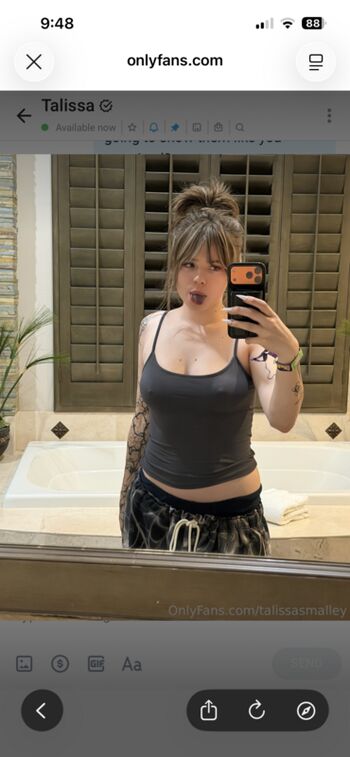 Full leaked Talissa smalley page private onlyfans photo