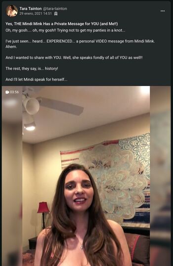Full leaked Tara tainton private onlyfans photo