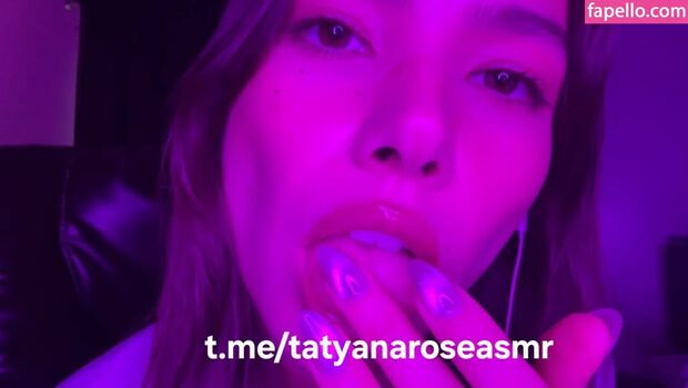 Full leaked Tatyanarose asmr private onlyfans photo