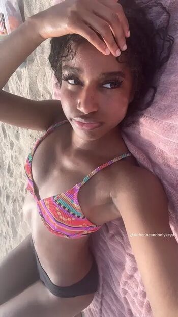 Full leaked Theoneandonlykeya private onlyfans photo