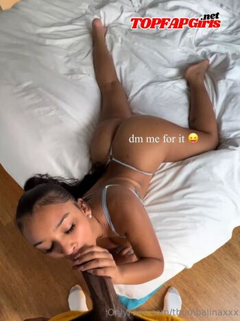 Full leaked Thumbalinaxxx private onlyfans photo