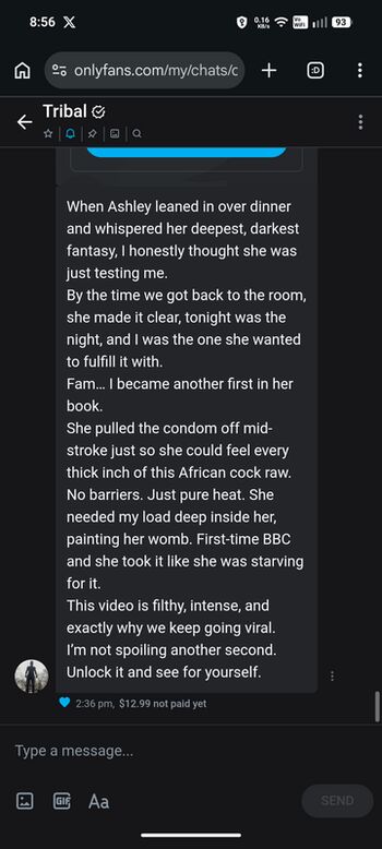 Full leaked Tribalbbc private onlyfans photo