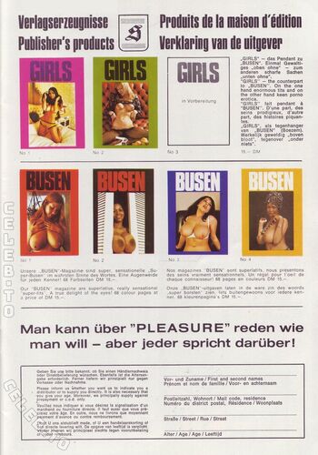 Vintage Erwachsenen Zeitschriften