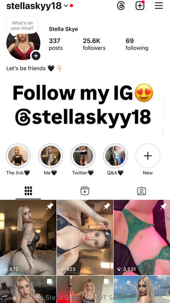 Full leaked Vipstellaskye private onlyfans photo
