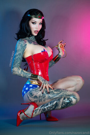 Full leaked Wonder woman cosplay private onlyfans photo