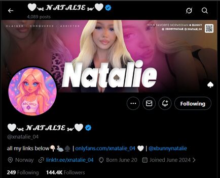 Full leaked Xnatalie  page private onlyfans photo